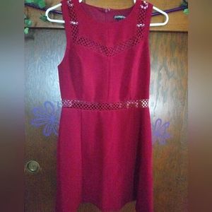 Express maroon/burgundy/wine dress size 4